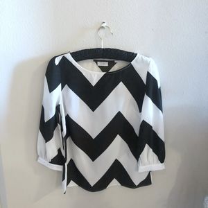 Tobi Chevron Blouse